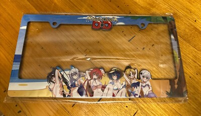 High School DXD License Plate Frame featuring Rias Akeno Xenovia, Koneko, Asia 