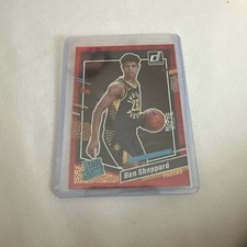 2023-24 Donruss #246 Ben Sheppard Red and Gold Laser Holo RC