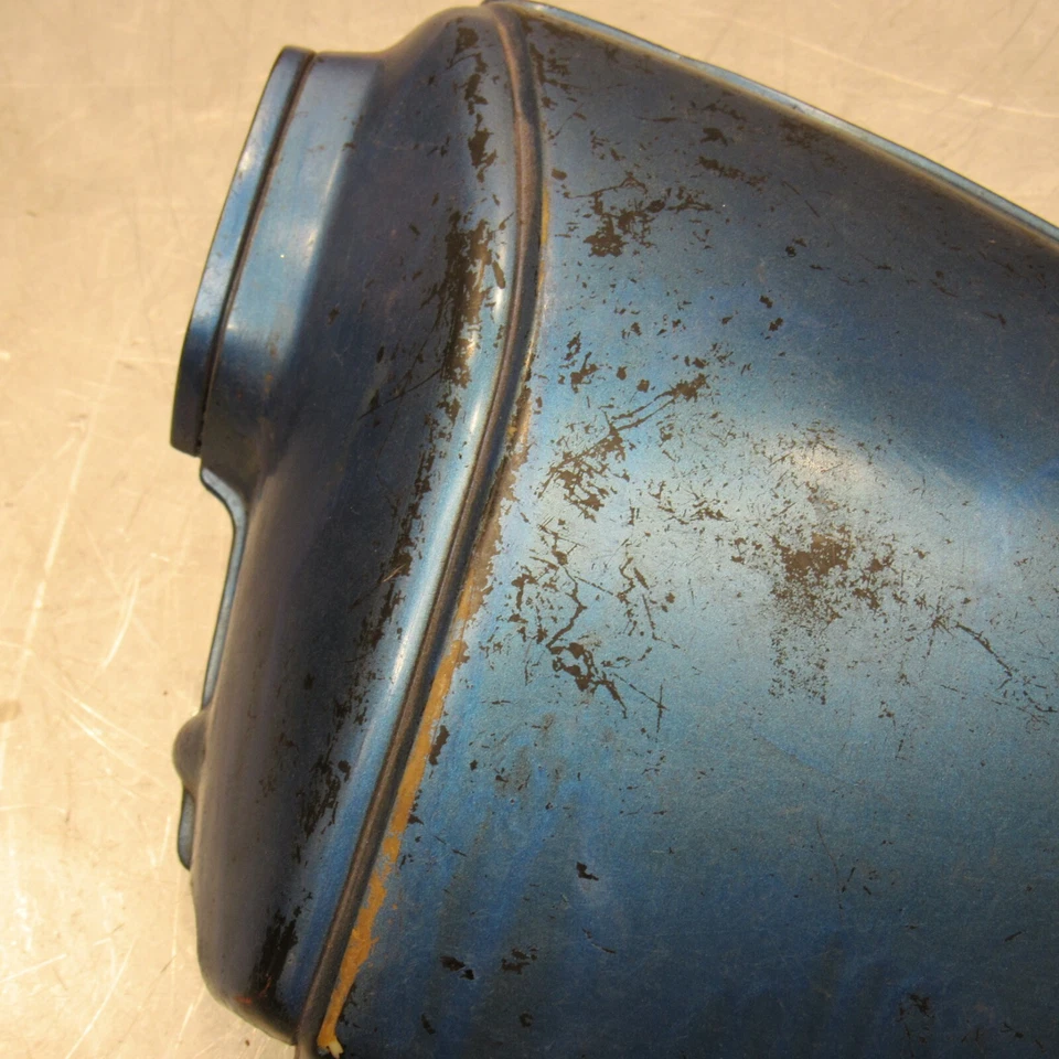 81 Honda CB400 CB 400 HAWK 1981 panel lateral izquierdo cubierta capó carenado OEM azul Foto 3 de 4