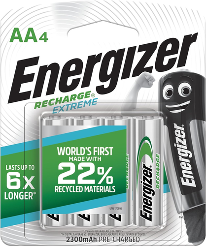 Recharge Extreme AA Rechargeable Batteries - 4 Pack - Picture 11 of 12