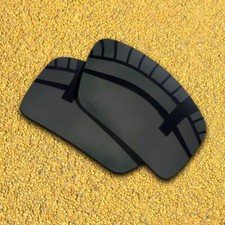 US Polarized Lenses Replacement for-Costa Del Mar Reefton Sunglasses-Solid Black