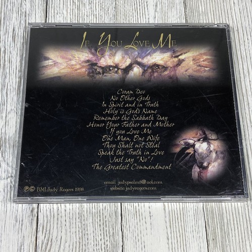If You Love Me - Songs For The Ten Commandments By Judy Rogers CD - Picture 4 of 4
