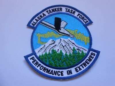 ALASKA TANKER TASK FORCE US Stoffgeschwader Aufnäher USAF/USN
