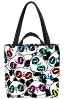 Panda Grafik Sonnenbrille Tasche Bambus Natur Tier Asien BäR PandabäR Kinderzim
