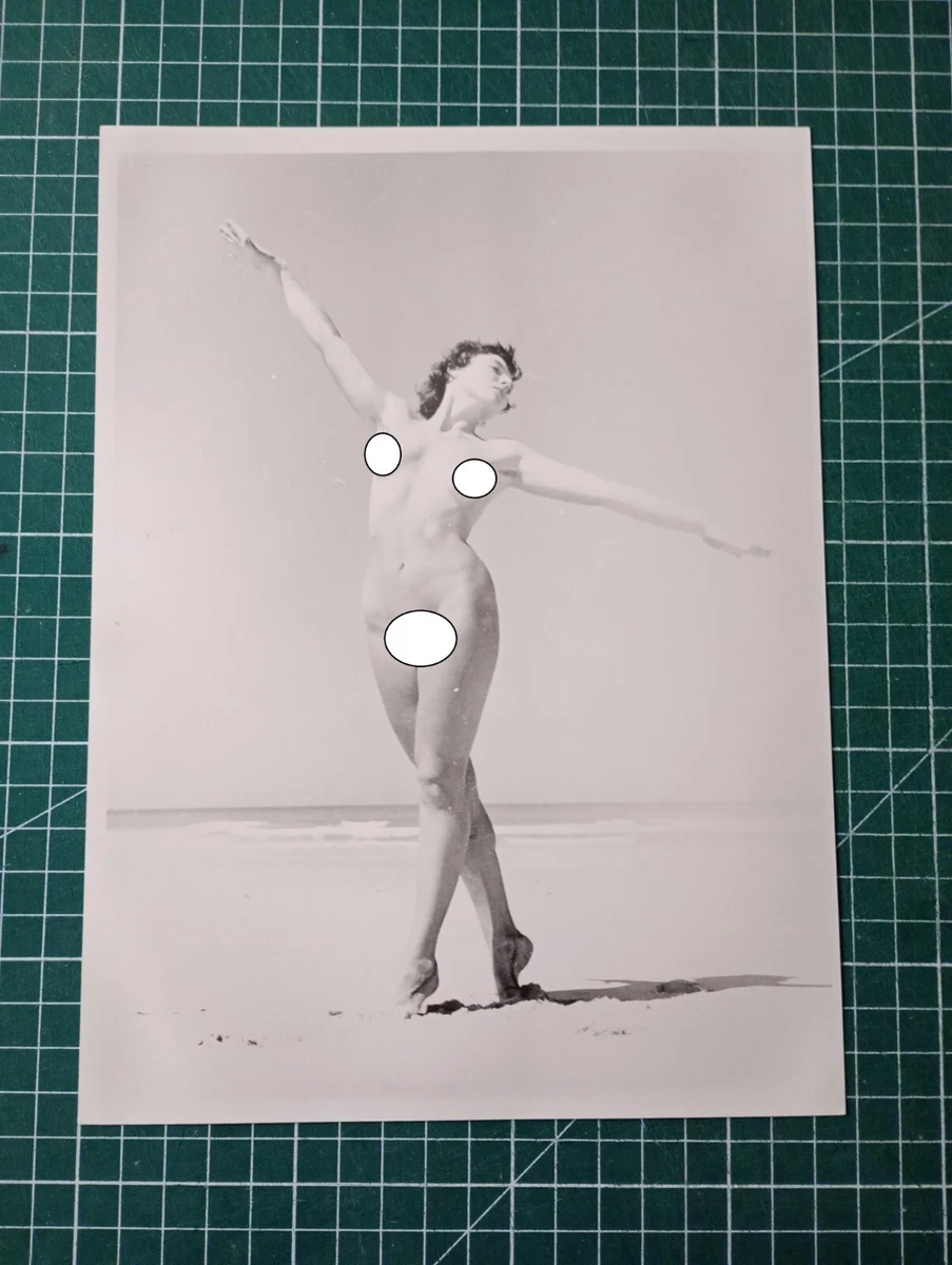 PHOTO DE PRESSE vintage Érotisme Nus Graise Modèles