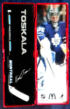 Vesa Toskala McDonald's / NHL motion Star Sticks, 2007 -08 Maple Leafs