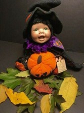 Show Stoppers Porcelain Doll  Trixie  Halloween Hard to Find