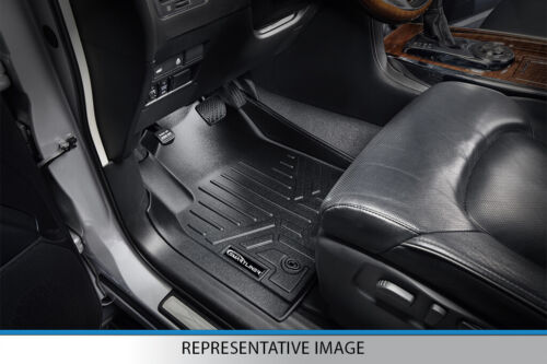 SMARTLINER Floor Mat Black For 02-08 Ram 1500 / 03-09 Ram 2500/3500 Quad Cab - Picture 2 of 5