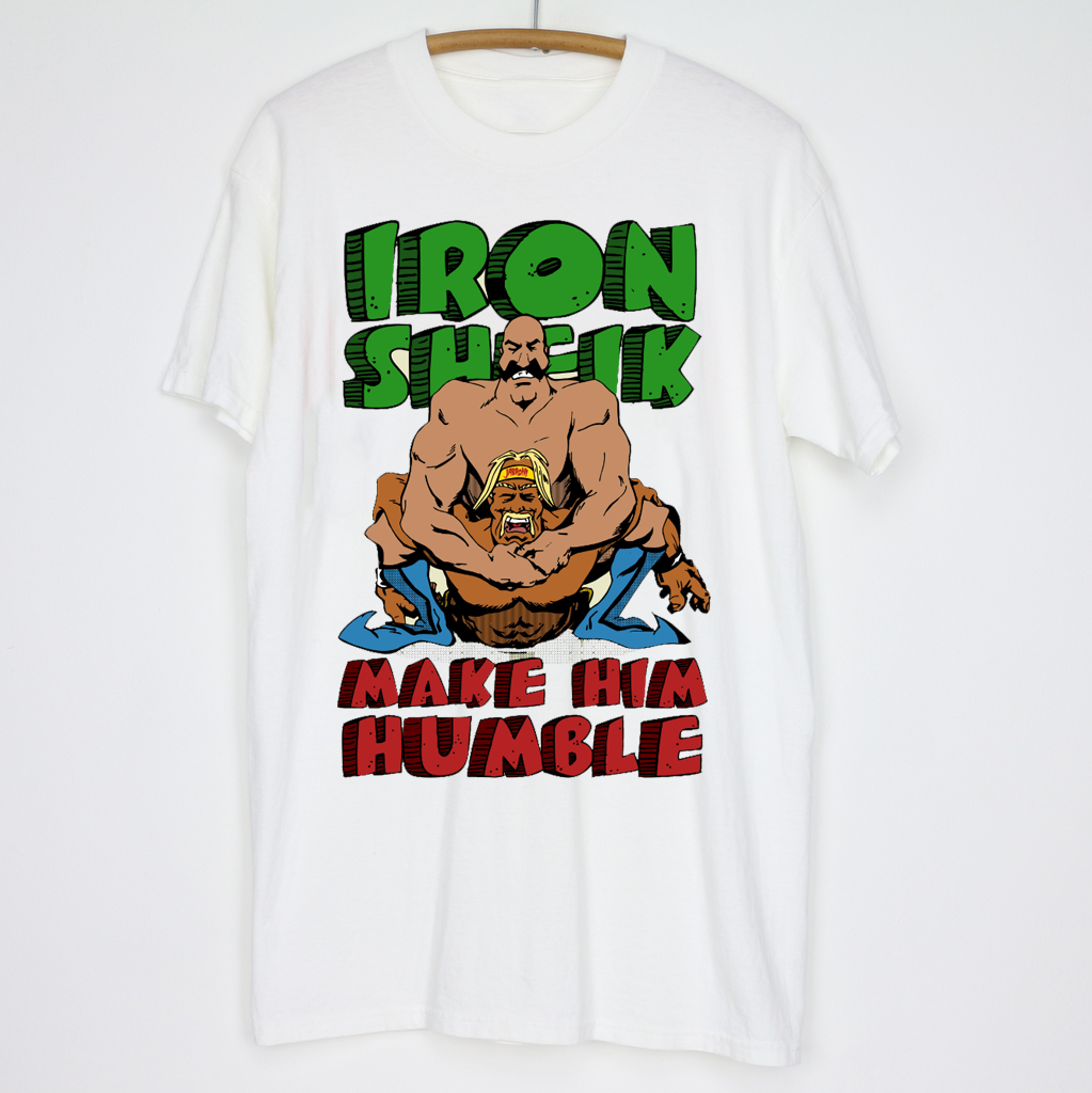 Iron Sheik Hulk Hogan T-ShIRT cOTTON tEE aLL sIZE s-4xl vn1326