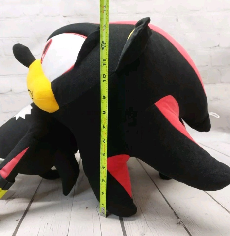 Sonic the Hedgehog Villain Shadow Toy Factory Jumbo Giant Plush 24" Big