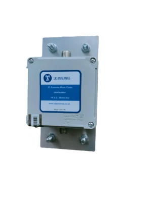 UK Antennas CMC 1Kw PEP 1:1 Choke Line isolator for HF with mounting bracket