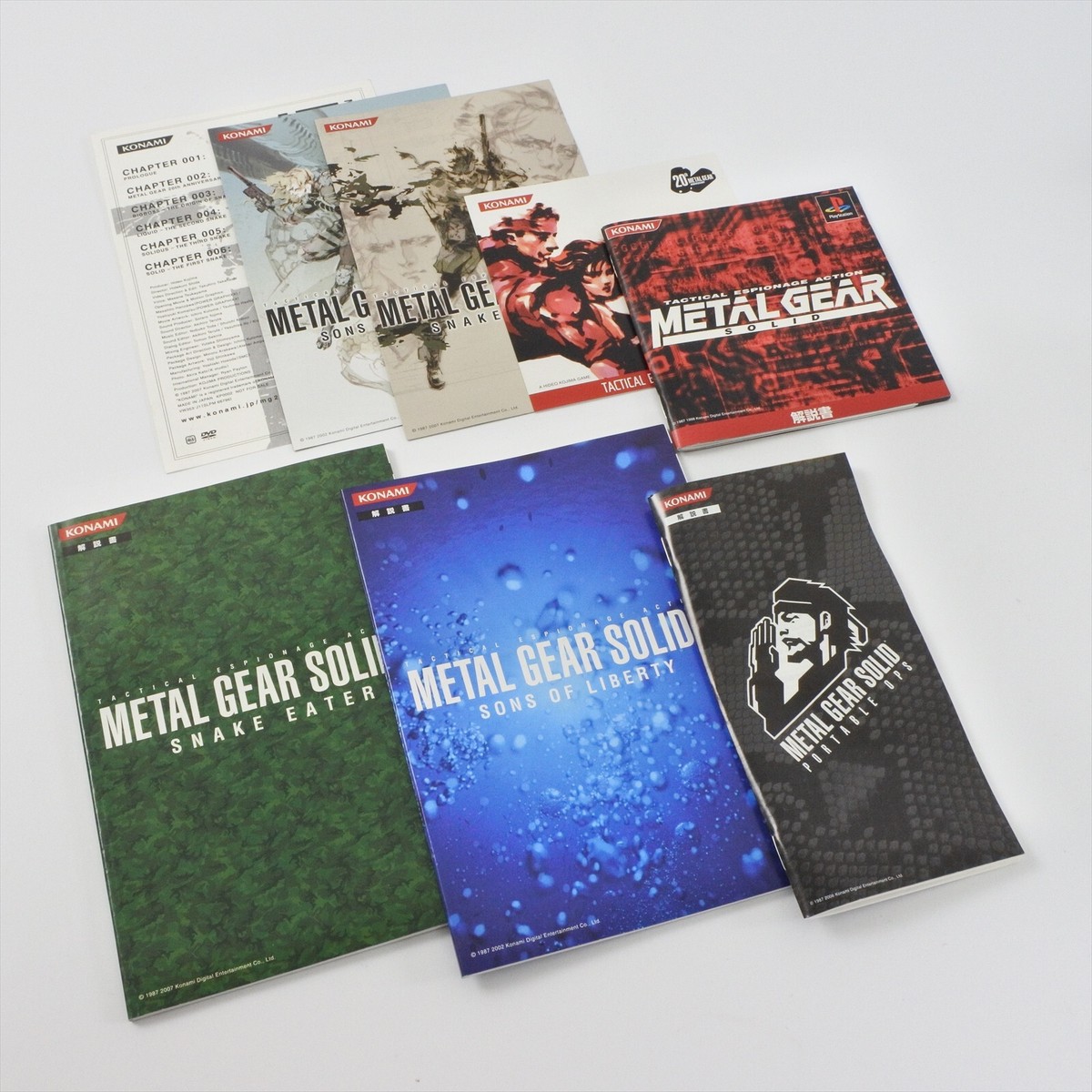 METAL GEAR 20th ANNIVERSARY SOLID COLLECTION 1987-2007