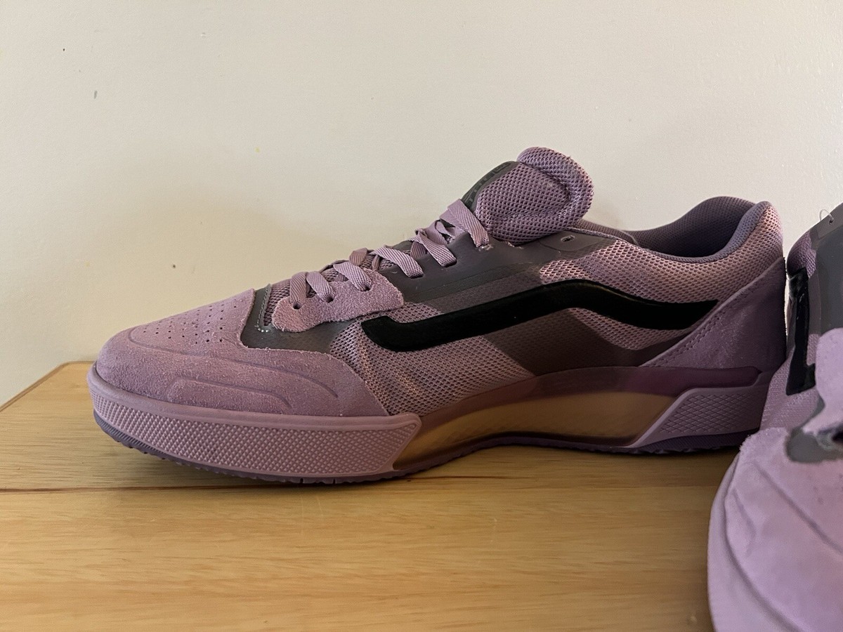 Vans AVE‎ Pro Outdoor Grey Purple Suede Men Size 9 Rare Ultimate Waffle Vans Ave Pro Ultimate Waffle Mens 7 Gray Low Top Skate  main image 4