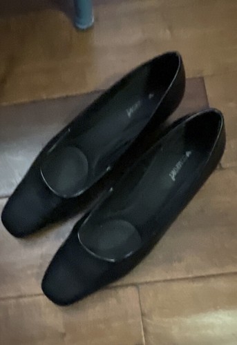 I Love Comfort Nadine Black Block Short Heels Women’s Shoes Size 8W - Picture 3 of 6