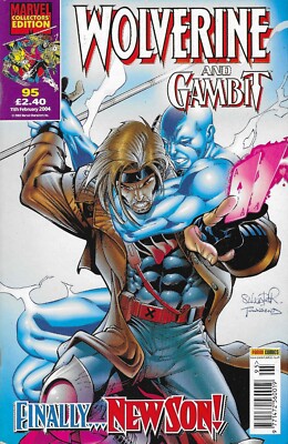 WOLVERINE and GAMBIT # 95 : PANINI COMICS : 2004 : vf-(7.5)  .