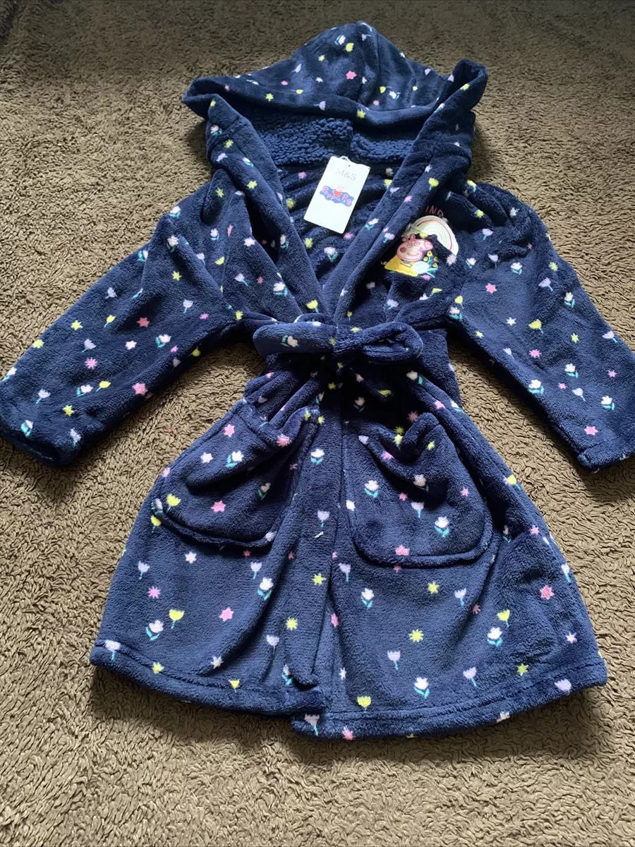 M and s girls dressing gowns sale