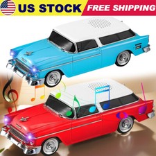 Bluetooth 1955 Retro Car Replica Speaker 3-inch Speaker FM Radio, USB, SD, AUX
