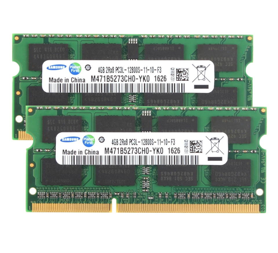 Samsung 16GB 4X 4GB 2RX8 DDR3L 1600MHz PC3L-12800S 204PIN SO-DIMM Laptop RAM 4 G - Image 4 of 4
