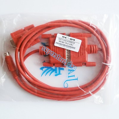 SC09 SC-09 for Mitsubishi PLC MELSEC FX&A Series Programming Cable Red