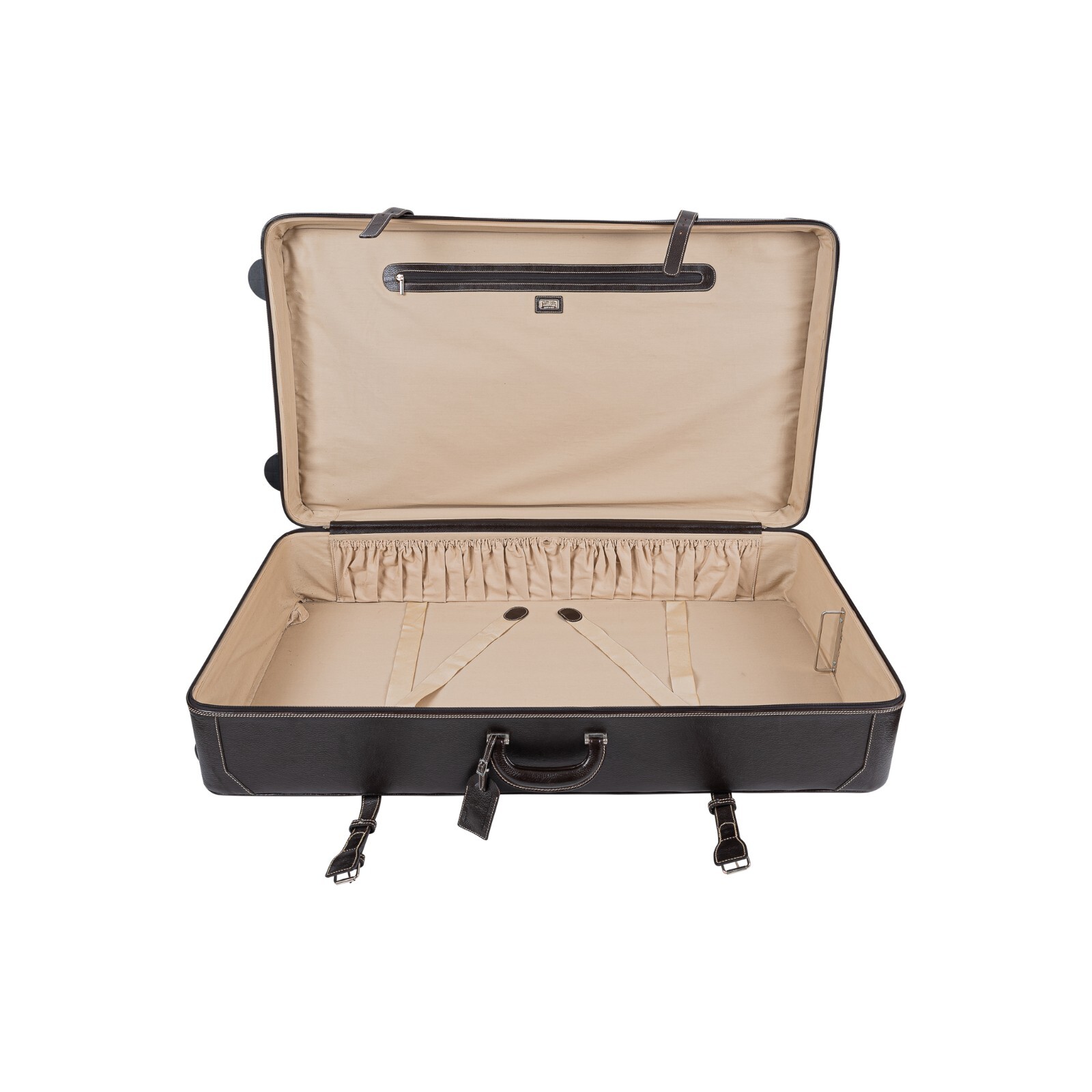 2800 LUXURY DELL'GA MILANO HANDCRAFTS Hardside Wheeled Trunk Luggage