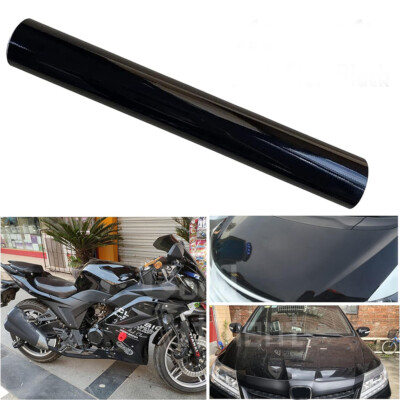 1.52mx6m Vinyl Wrap Car Sticker Film Decal Bubble Free Scraper Air Release Black