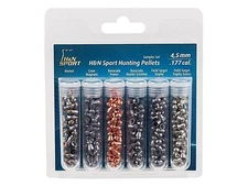 H&N Hunting Sampler .177 Caliber with 6 Different Pellet Types 215 total count