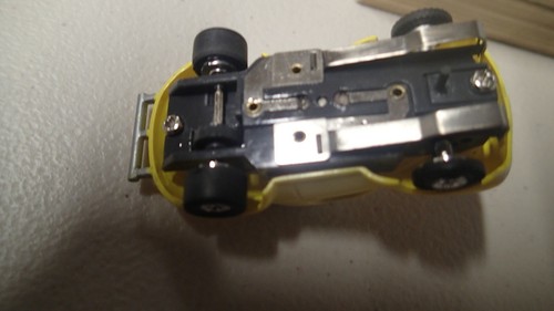 Johnny Lightning T-Jet 500 Slot Car, 41 Willy"s Gasser.. Yellow. - Picture 7 of 10