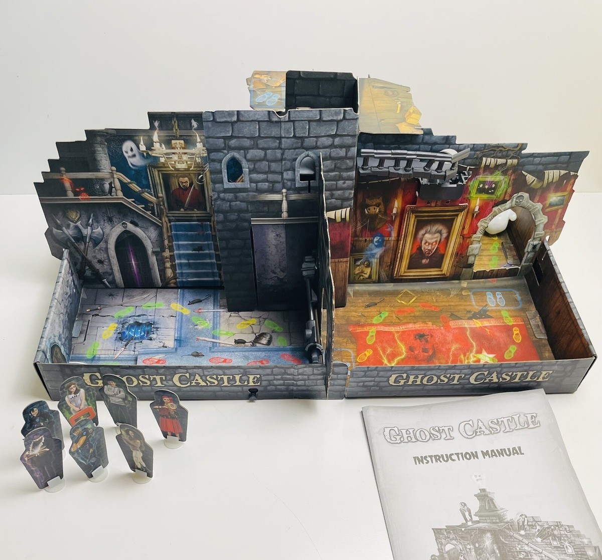 Ghost Castle Board Game Ages 6+ Buffalo Games 2-6 Players | eBay