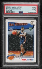 2019-20 Panini NBA Hoops Tribute Winter Zion Williamson #296 PSA 9 MINT zk7