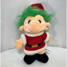 Trolio Trolls Santa Claus Plush Dolls Stuffed Toy 10" Chosun Vintage 1992