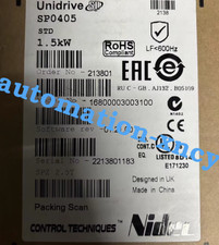 Control Techniques Nidec Unidrive SP0405 1.5KW Inverter