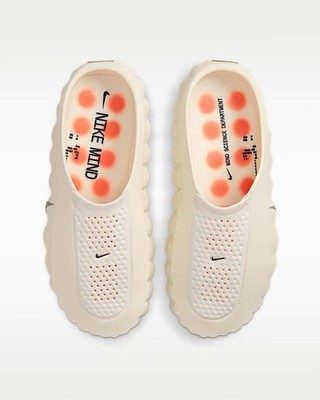Nike Mind 001 Pregame Mules Men's Slip On Shoes Pale Ivory Comfort