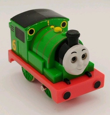 Vintage 2004 TOMY Thomas & Friends Percy The Small Engine Pullback Vehicle Works