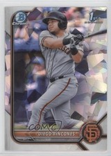 2022 Bowman Chrome Prospects Atomic Refractor Diego Rincones #BCP-65 0vt8