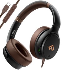 USB C Headphones Wired Headphone Over Ear with Microphone, Lightweight Only 1...