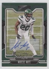 2021 Panini Playbook Signatures Marcus Maye #87 Auto n0c