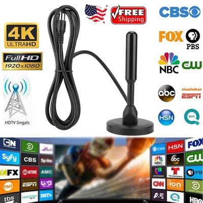 1-2 PCS TV Antenna Indoor for Local Channels,Digital Antenna for Smart TV Indoor