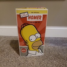 The Simpsons Homer Tim Action Wind Up Toy Figure w/ Original Box