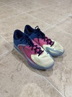 Nike Freak Low Top Lace-Up Colorblock Sneakers Blue/Pink/Off-White Kids 13 — photo 2