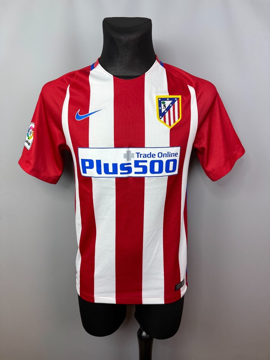 Atletico Madrid Jersey 2016 2017 Home S Shirt Mens Football Nike