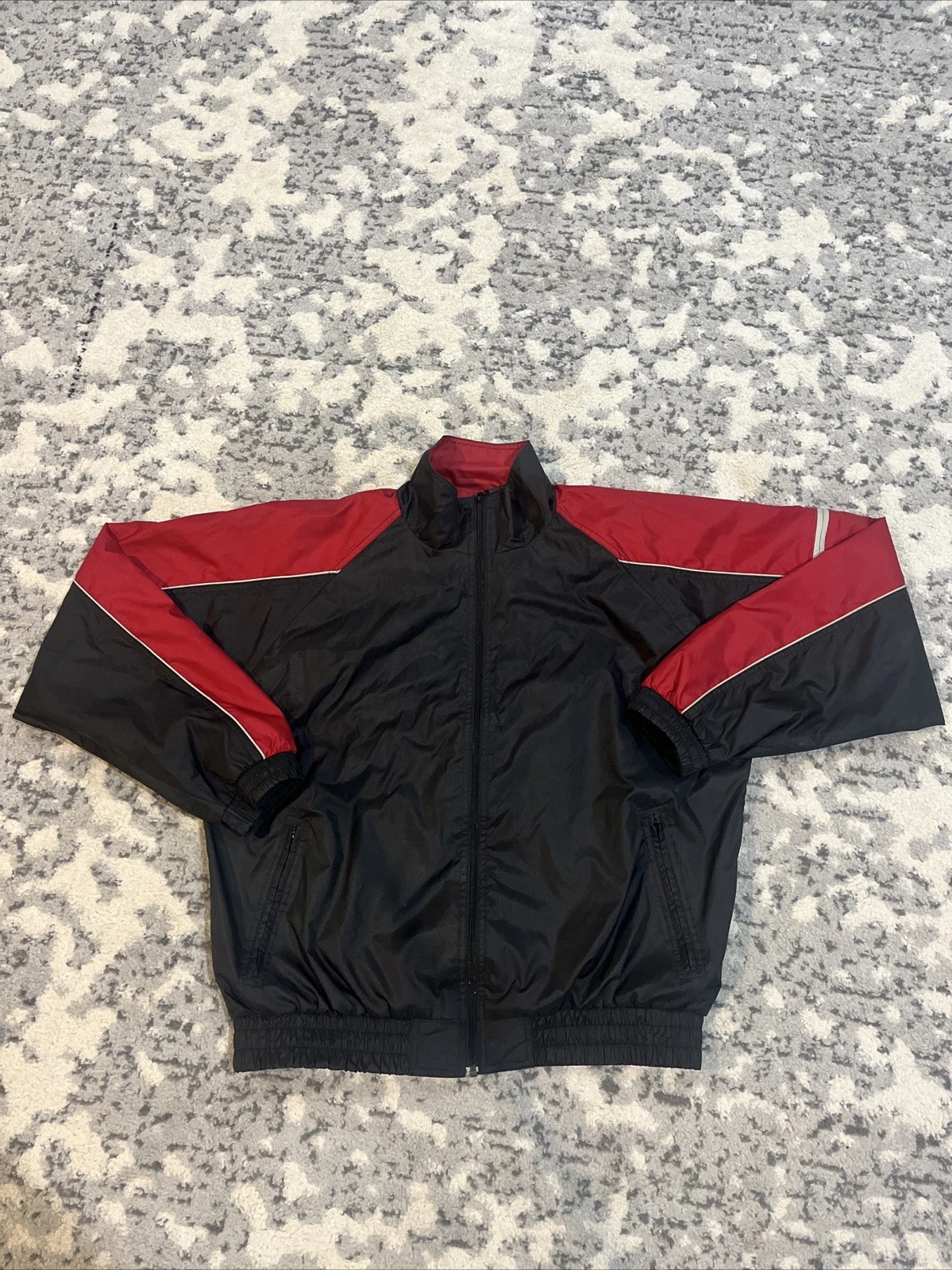 Roundtree & Yorke Sport Wind Breaker Jacket Size Large