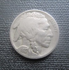 1927 USA Buffalo Nickel - 5 Cents Coin - Indian Head