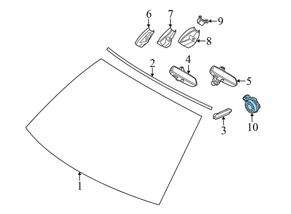 2011-2012 BMW ALPINA B7L XDRIVE - CHUVA / luz / sensor solar 9218702 - Imagem 3 de 4