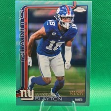 Darius Slayton 226 Teal Refractor /299 Topps 25 Chrome NFL