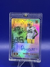 Devonte Wyatt 2022 Panini Illusions Rookie Signs Orange Autograph Packers #RS-DW
