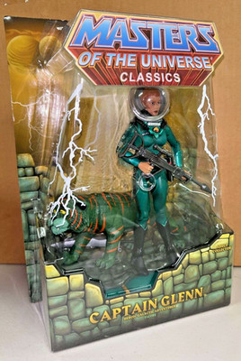 Collectible Masters of the Universe Classics Captain Glenn Factory Sealed Box 