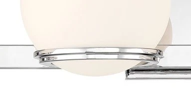 Minka Lavery 2844-L Hollywood Nights 4 Light 32"W LED Vanity - Chrome - Picture 2 of 3