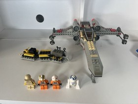 LEGO Star Wars 7140 X-Wing Fighter (1999 Original Set) + Extra Pilot Figure 