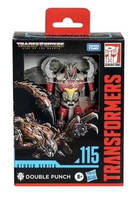 Hasbro Transformers Generations Rise Of The Beasts SS DC 115 DOUBLE PUNCH 8+ New
