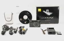 [OTTIME CONDIZIONI nella SCATOLA] Nikon COOLPIX S570 12MP fotocamera digitale nera dal GIAPPONE